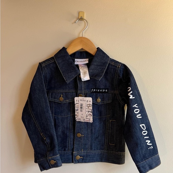 Friends Jean Jacket size 4T. NWT - Picture 2 of 3